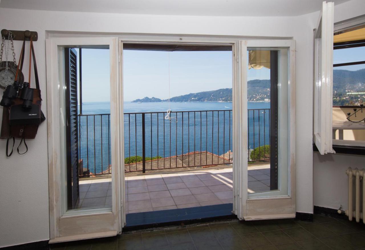 Nautilus Vista Mare Mozzafiato A 180 Gradi- Posto Auto Privato - 2 Camere Matrimoniali Piu 1 Divano Letto Singolo-Sky,Netflix-Wifi 200Mg Рапалло Экстерьер фото