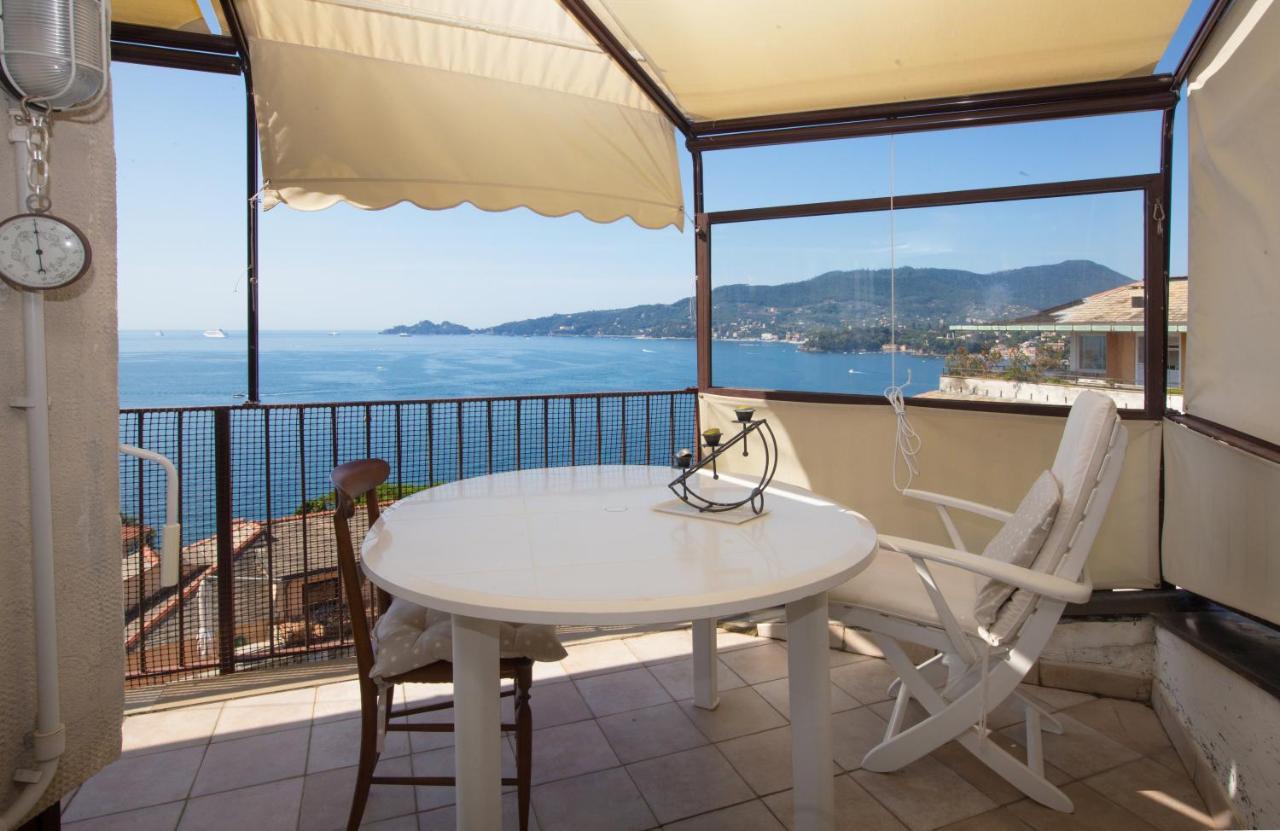 Nautilus Vista Mare Mozzafiato A 180 Gradi- Posto Auto Privato - 2 Camere Matrimoniali Piu 1 Divano Letto Singolo-Sky,Netflix-Wifi 200Mg Рапалло Экстерьер фото