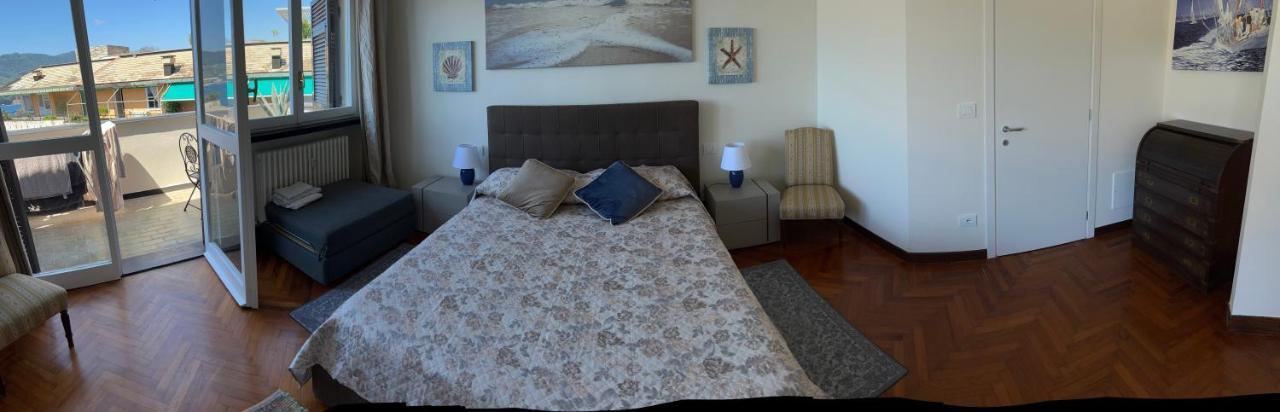 Nautilus Vista Mare Mozzafiato A 180 Gradi- Posto Auto Privato - 2 Camere Matrimoniali Piu 1 Divano Letto Singolo-Sky,Netflix-Wifi 200Mg Рапалло Экстерьер фото