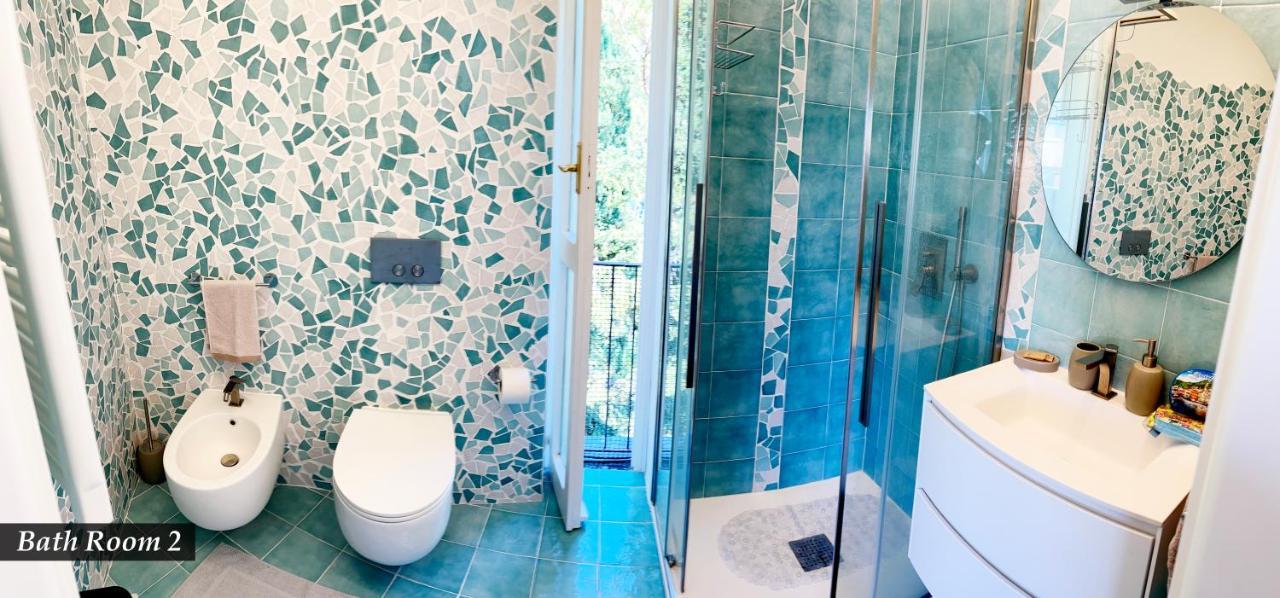 Nautilus Vista Mare Mozzafiato A 180 Gradi- Posto Auto Privato - 2 Camere Matrimoniali Piu 1 Divano Letto Singolo-Sky,Netflix-Wifi 200Mg Рапалло Экстерьер фото