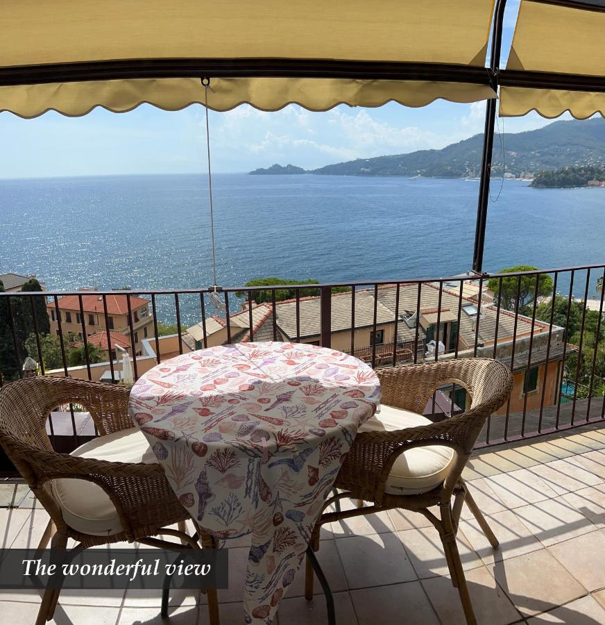 Nautilus Vista Mare Mozzafiato A 180 Gradi- Posto Auto Privato - 2 Camere Matrimoniali Piu 1 Divano Letto Singolo-Sky,Netflix-Wifi 200Mg Рапалло Экстерьер фото