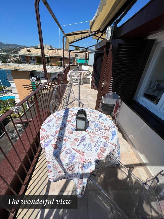 Nautilus Vista Mare Mozzafiato A 180 Gradi- Posto Auto Privato - 2 Camere Matrimoniali Piu 1 Divano Letto Singolo-Sky,Netflix-Wifi 200Mg Рапалло Экстерьер фото